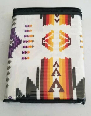 Juego de 5 Cortinas Colección NU TRENDZ Estampado Navajo Blanco/Multi Firma Foto 1 de 3
