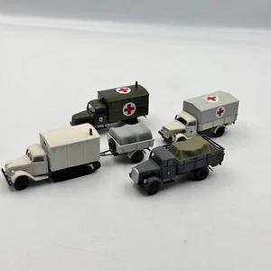 Cars collection (4 pcs) Medical Service of the Wehrmacht scale 1/87 (H0) - Picture 1 of 10