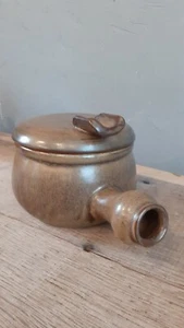 Céramique, grès de Puisaye année 60/70 Arts Céram Grand feu , poêlon ! - Picture 1 of 5