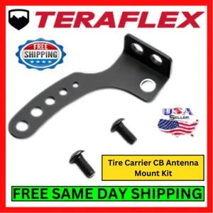 Teraflex Jeep Wrangler JK klappbarer Ersatzreifenträger CB Antennenhalterung Doppelloch - Bild 1 von 4