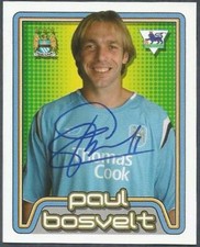 MERLIN-2005-F.A.PREMIER LEAGUE 05- #338-MANCHESTER CITY/NETHERLANDS-PAUL BOSVELT