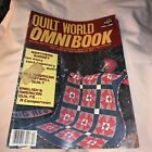 QUILT WORLD OMNIBOOK 1981 Vintage Magazine Issue From Fall 1981