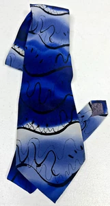 Corbata de Colección Jerry Garcia Azul Abstracto Cardo de Seda Fantasma Colección 20! - Imagen 1 de 2