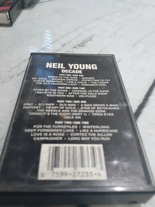 Neil Young Decade Cassette tape  - Imagen 1 de 2