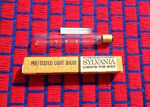 new USA 120v CLEAR 25w tube double contact bayonet SYLVANIA Light Bulb 25T6.5DC - Picture 1 of 6