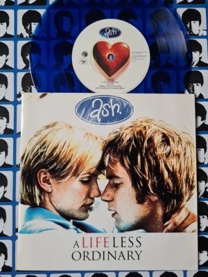 Ash A Life Less Ordinary PS UK 7" Blue Vinyl Coloured - Image 1 of 4