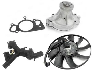 Termostato y carcasa bomba de agua de refrigeración del motor Land Rover LR3 2005-09 4,4 L - Imagen 1 de 7