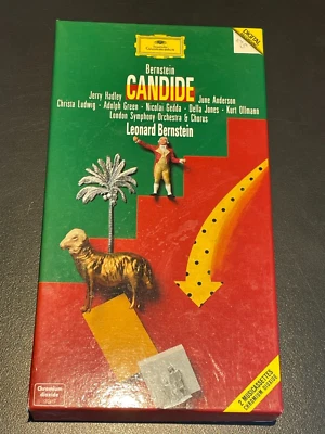 Candide - Leonard Bernstein - Double Audio Cassette Tape Album Box Set - 1991 - Image 1 of 4