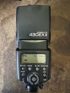 Canon Speedlite 430EX II Flash for Canon EOS - Picture 1 of 8