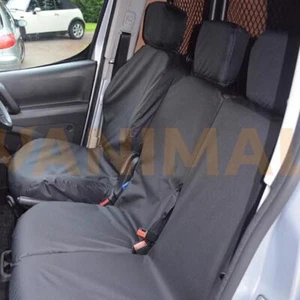 Berlingo 2018- Tailored Waterproof Front Seat Covers - Driver + Twin Passenger - Picture 1 of 1