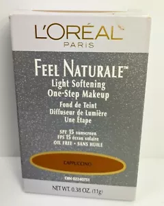 New L'OREAL FEEL NATURALE Light Softening One Step Makeup - CAPPUCCINO *PLS READ - Picture 1 of 5