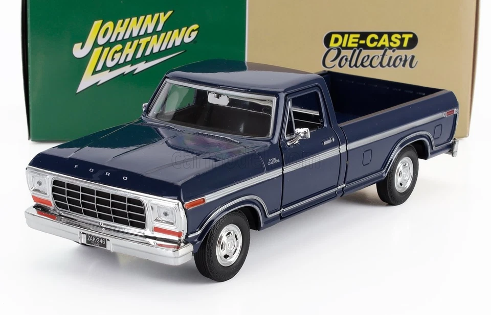 1/24 JOHNNY LIGHTNING - FORD USA - F-150 CUSTOM PICK-UP 1979 JL24020-FORD - Immagine 1 di 1