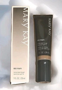 Mary Kay CC Cream Sunscreen Broad Spectrum SPF 15 1 FL.OZ/20ml New NIB - Picture 1 of 5