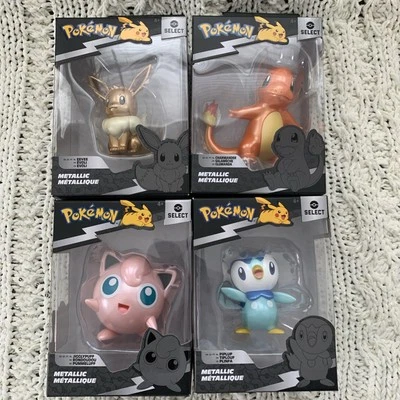 Pokemon Select Serie 2 ¡Juego Completo! Eevee, Charmander, Jigglypuff, Piplup Nuevo Foto 1 de 4