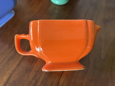 Creme vintage laranja laranja Riviera por Homer Laughlin - Imagem 1 de 4