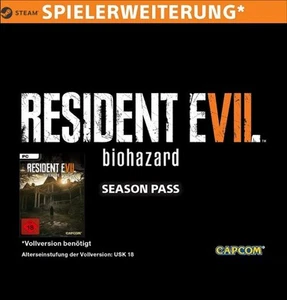 Resident Evil 7 Biohazard Season Pass PC Download Steam Code Email Key - Bild 1 von 1