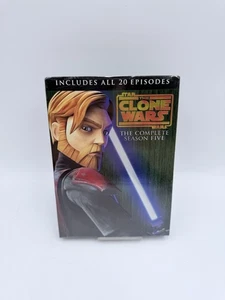 Star Wars The Clone Wars Season 5 Dvd W/Slipcover New Sealed - Bild 1 von 4