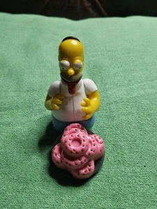 The Simpsons HOMER SIMPSON Donuts Wind Up Toys Subway Kids Meal 1997 WORKS - Picture 1 of 5