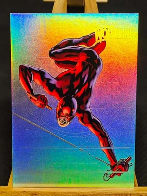 2023 Fleer Ultra Wolverine Medallions Platinum 75/100 Daredevil #M-11 - Image 1 of 2