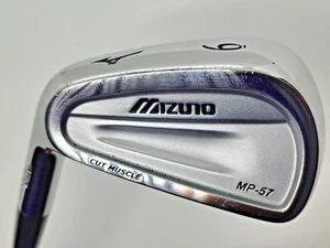 MIZUNO MP57 6 EISEN CUT MUSCLE HERREN LH STAHL DG S300 SCHAFT ORIG GRIFF NEUWERTIG 37,5" - Bild 1 von 13