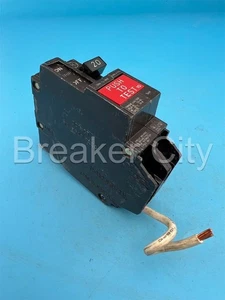 GE THQB1120GF 20 Amp 1 Pole GFI Breaker Bolt On Ground Fault GFCI 1P *SHORT LEAD - Picture 1 of 6