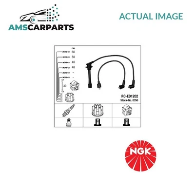 IGNITION CABLE SET LEADS KIT 0350 NGK NEW OE REPLACEMENT - Image 1 of 4