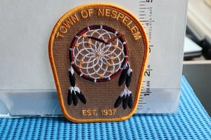 tribal indian police patch TOWN OF NESPELEM EST 1937 WASHINGTON - Picture 1 of 1