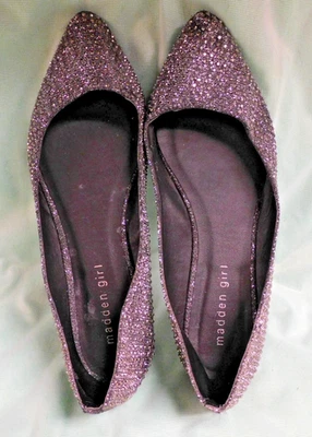ZAPATOS MUJER NIÑA LOCA GRIS PLATA NEGRO BRILLANTE BALLET PLANOS TELA 9M NUEVOS Foto 1 de 4