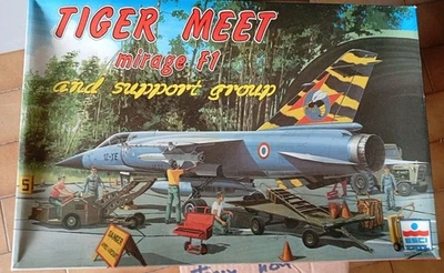 1:48 ESCI MIRAGE F1 AND SUPPORT GROUP TIGER MEET Sealed - Immagine 1 di 2