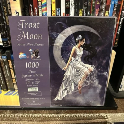 Nene Thomas ‘Frost Moon’ Fantasy Angel Fairy Y2K Brand New SunsOut 1000pc Puzzle - Image 1 of 2