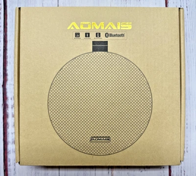 Altavoz Bluetooth Bola AOMAIS Playa Fiesta Negro Nuevo En Caja  Foto 1 de 4