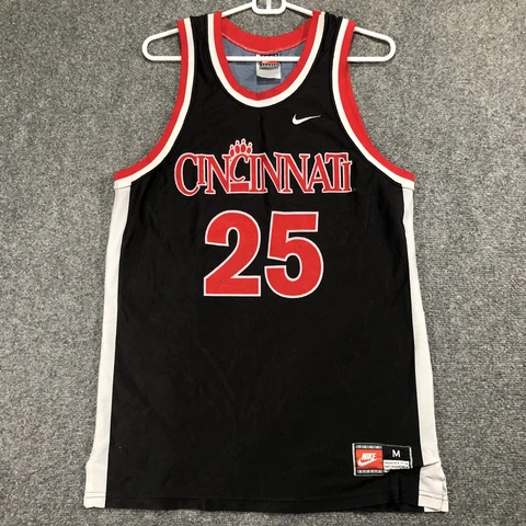 Vintage Cincinnati UC Bearcats Basketball Danny Fortson #25 Size M Nike Jersey Cover