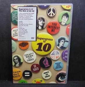 SUPERGRASS IS 10 ----- 2DVDs + INSET --- SEE PHOTOS - Foto 1 di 4