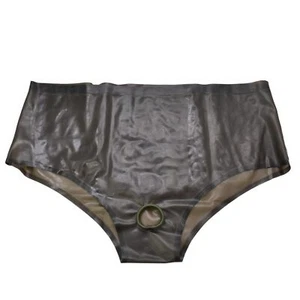 Latex Slip ouvert schwarz-transparent Size:L(1518) - Bild 1 von 4