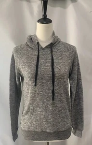Essentials By Full Tilt Black Gray Hoodie Sweatshirt Medium - Picture 1 of 13