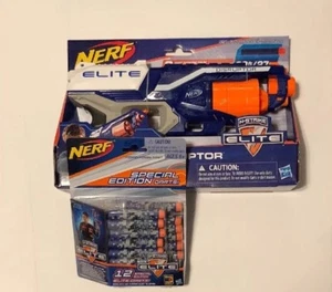 Nerf Gun N-Strike Elite Disruptor Blaster Gun - with 6 Elite Darts + 12 Pk Darts - Picture 1 of 3