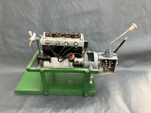 alt Modellmotor Antriebsmodell Fahrschule Motor um 1930 Spielzeug Oldtimer 3970 - Picture 1 of 20