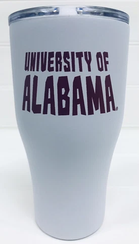 Spirit Products NCAA “UNIVERSITY OF ALABAMA” Glacier 16.9 Oz Travel Tumbler Mug Cover
