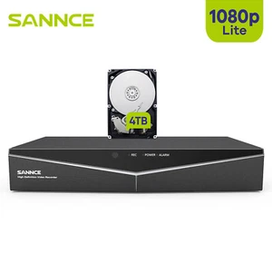SANNCE 5 en 1 16 canales 1080N DVR cámara de vigilancia grabadora de vídeo acceso remoto H.264+ - Imagen 1 de 15