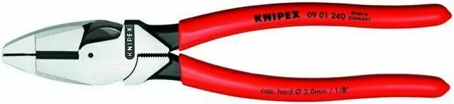 KNIPEX 0901240SBA Lineman's Pliers - Red