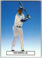 1989 Premier Player '89 Set # 1 (unlicensed) Ken Griffey Jr. Seattle Mariners #2
