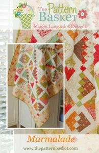 MARMALADE Layer Cake Friendly QUILT PATTERN The Pattern Basket Strawberry Fields - Picture 1 of 4