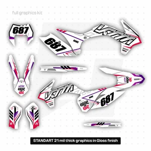Grafik Set passend KTM EXC EXC-F 125 250 300 350 450 2014 2015 2016 Dekor - Picture 1 of 5