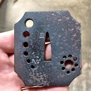 Blue Wasp Knives USA custom handmade tsuba japanese samurai katana sword part - Picture 1 of 4