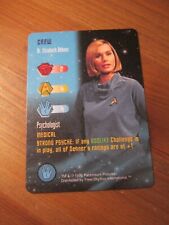 Star Trek The Card Game Core Crew Dr. Elizabeth Dehner Skybox 1996 ZT4