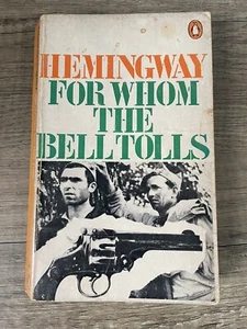 For Whom the Bell Tolls Paperback Ernest Hemingway 1969 FREE POSTAGE - Picture 1 of 5