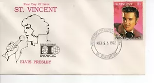 St. Vincent FDC - Elvis Presley - Picture 1 of 1