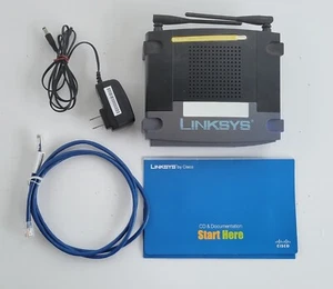 Linksys WRT54GS v2.1 54Mbps 4-Port 10-100 Wireless G Router - Picture 1 of 7