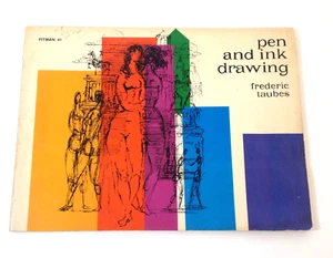 Vintage Pen and Ink Drawings by Frederic Taubes First Edition 1962 Pitman 41 - Picture 1 of 7
