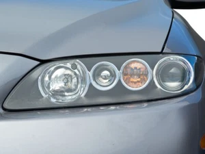 8x RGB halo ring for Mazda 6 Atenza MS6 gg 02-08 LED angel eye multicolor DRL - Picture 1 of 16